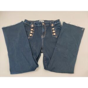 Bleu Rod Beattie Blue Flare Jeans Unique jean